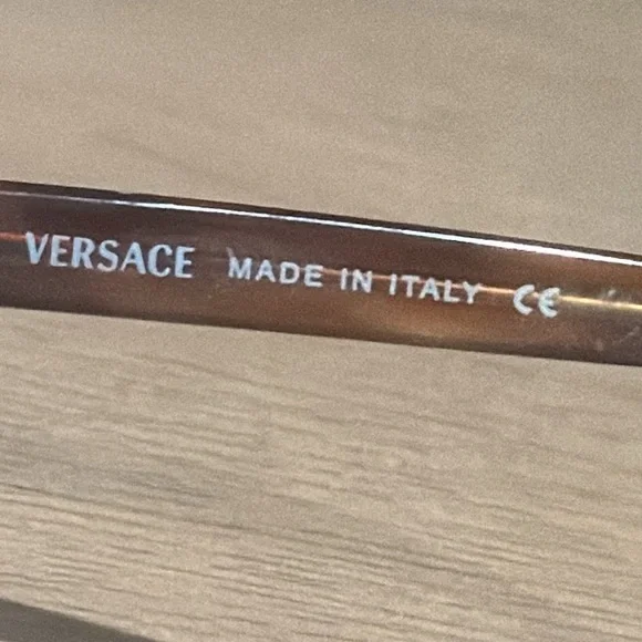 Authentic Versace luxury designer signature vtg prescription eyeglasses frames